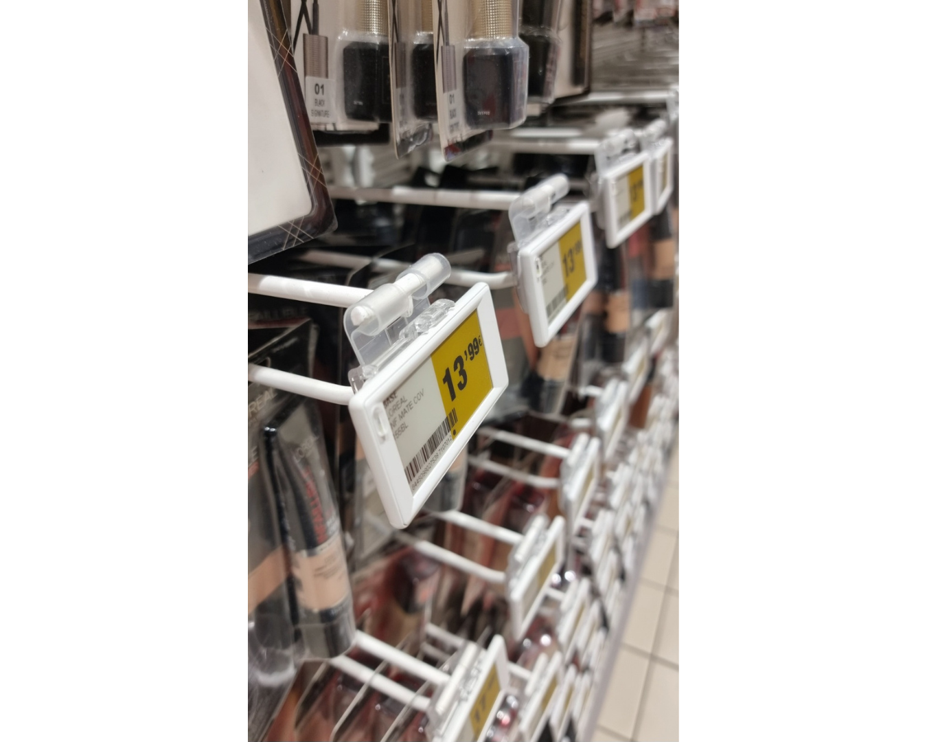 Etiquetas Eletrónicas em vários Supermercados Modelo_Continente