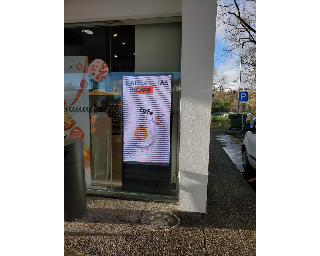 Posto de Abastecimento da GALP do Freixo, Porto