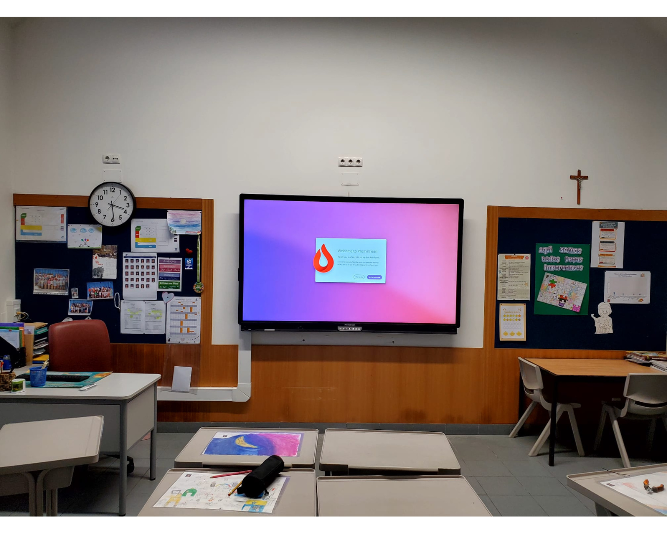 Salas de Aula do Colégio Salesianos de Lisboa